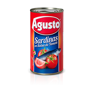 Sardinas Agusto en Salsa de Tomate 155g.