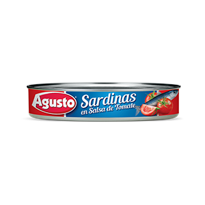 Sardinas Oval Agusto en Salsa de Tomate 15oz.